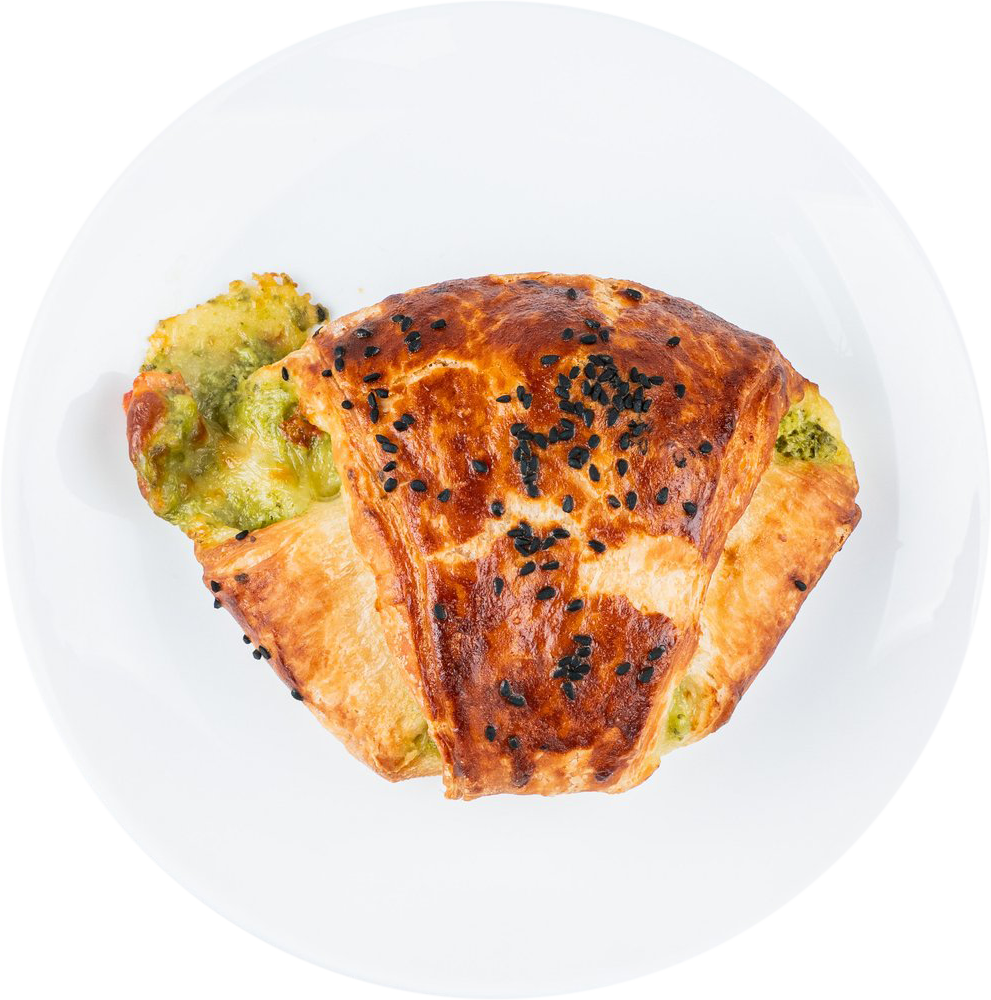 Лиснато песто моцарела домат